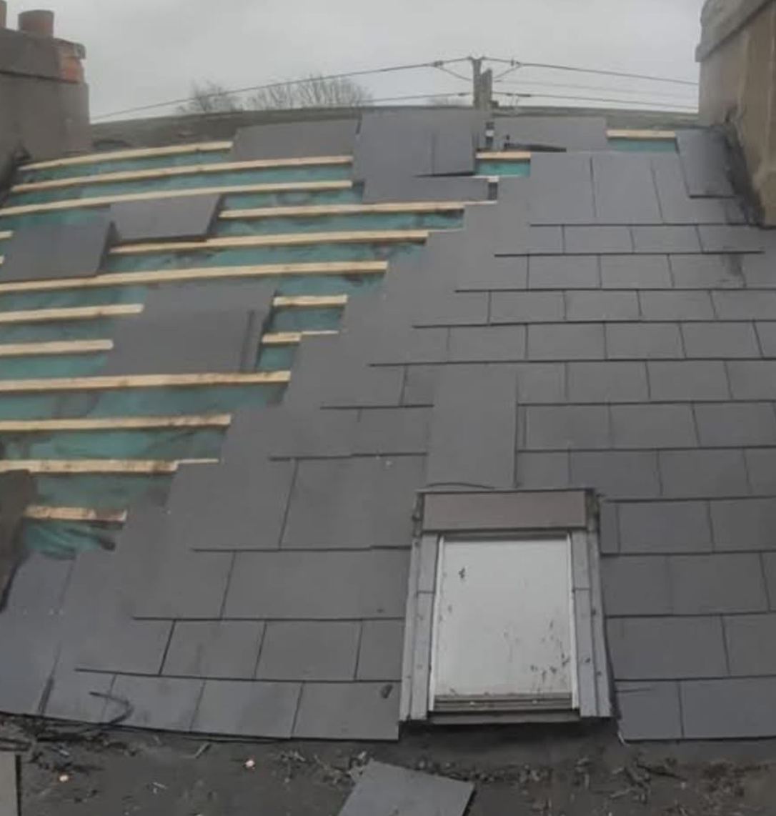 Slate and skylight roofing Dublin