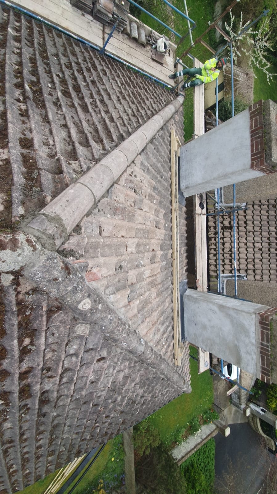 Completed slate roof Dublin